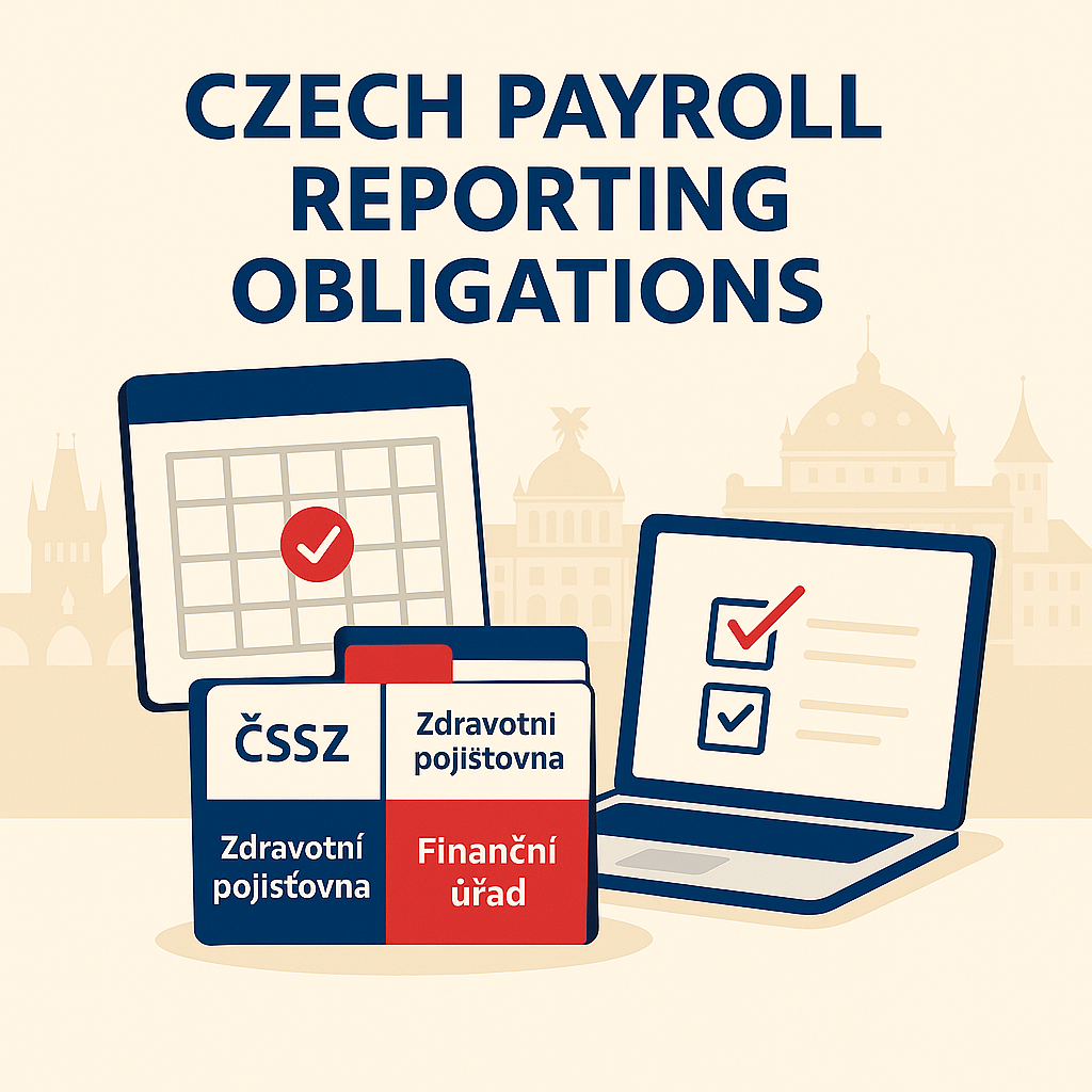 Czech payroll reporting cover