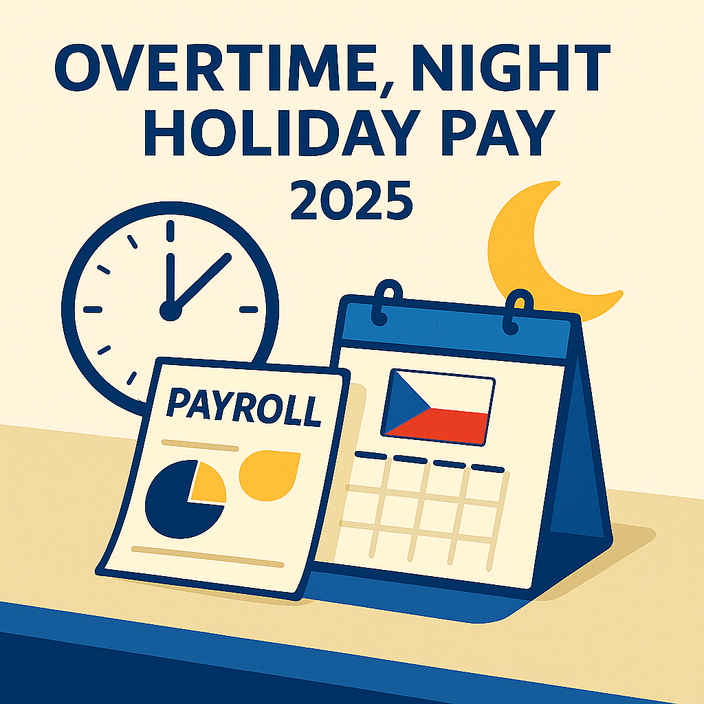 Czech overtime pay rules 2025 thumbnail