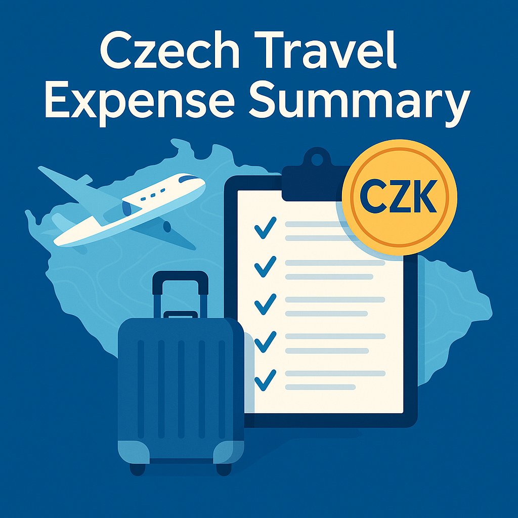 Czech Travel Expenses 2025